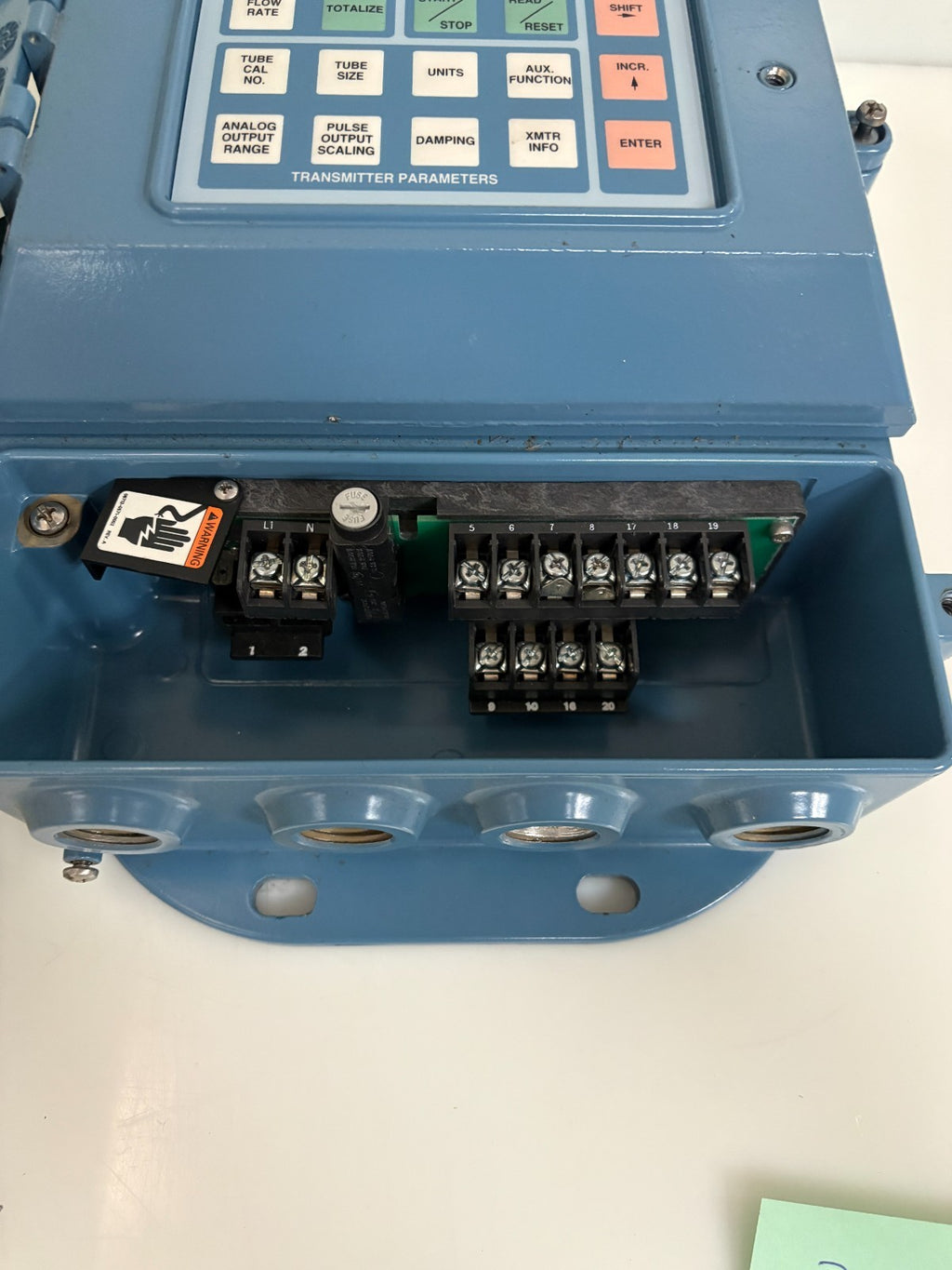 ROSEMOUNT MAGNETIC FLOWMETER TRANSMITTER 8712HR12N0M43