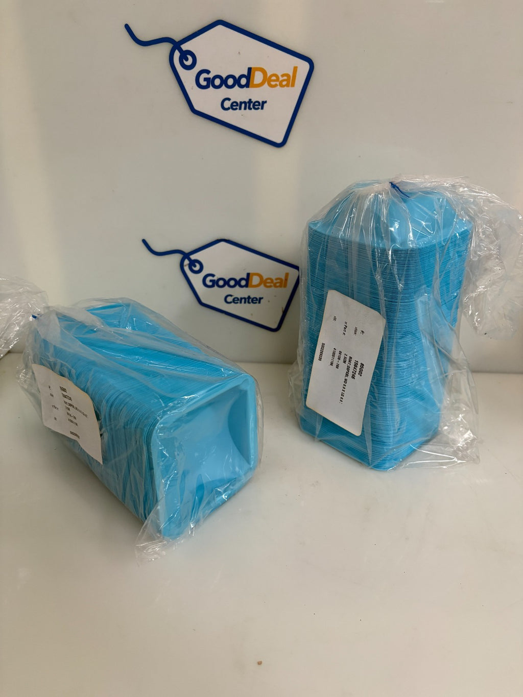 VWR MEDIUM SQUARE ANTISTATIC WEIGHING DISH BLUE 500/CS