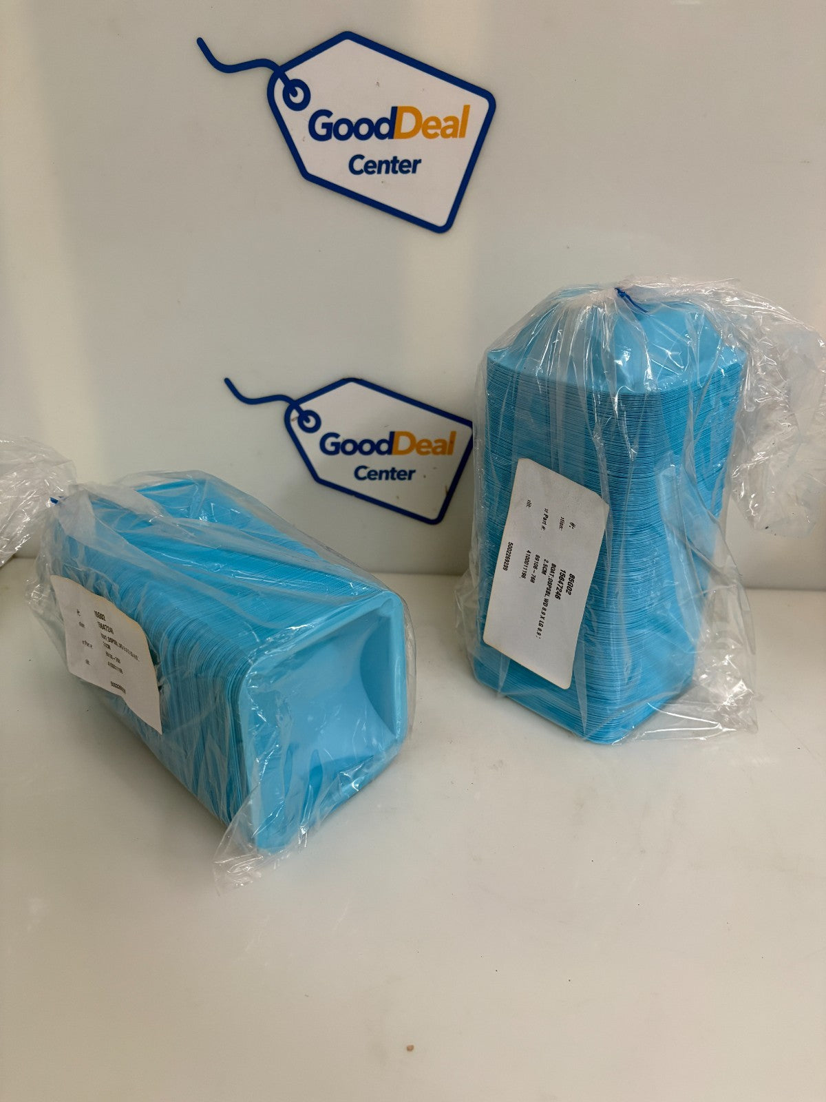 VWR MEDIUM SQUARE ANTISTATIC WEIGHING DISH BLUE 500/CS