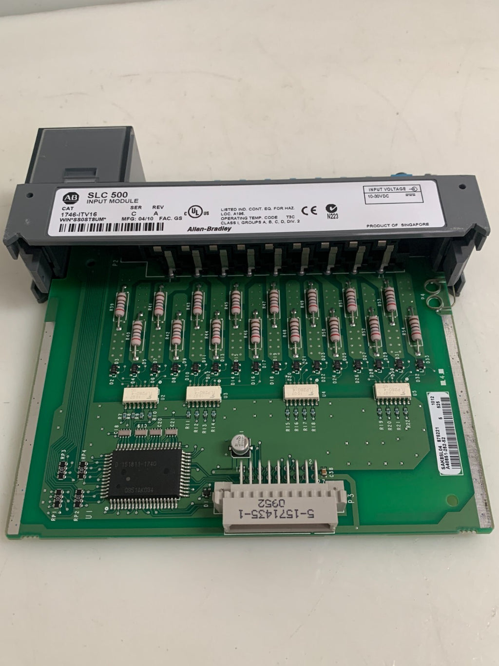 ALLEN BRADLEY INPUT MODULE 1746-ITV16 C A