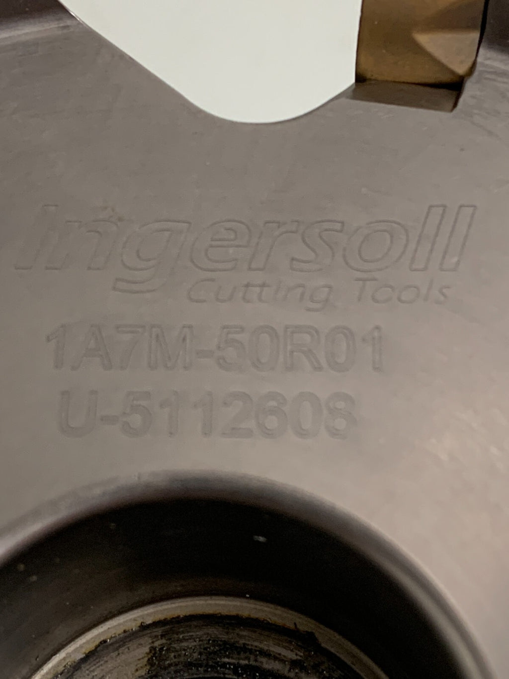 Ingersoll Cutting Tool 1A7M-50R01 U-5112608 Button Face Mill