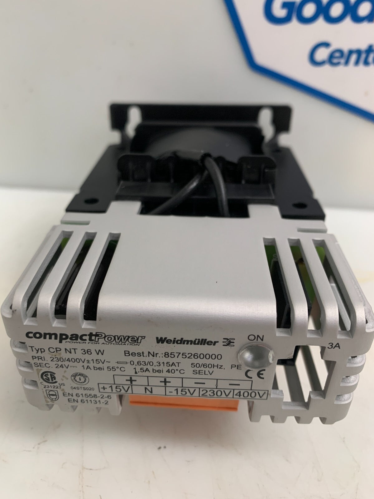 WEIDMULLER COMPACT POWER CP NT3 36 W CPNT36W 85752600000