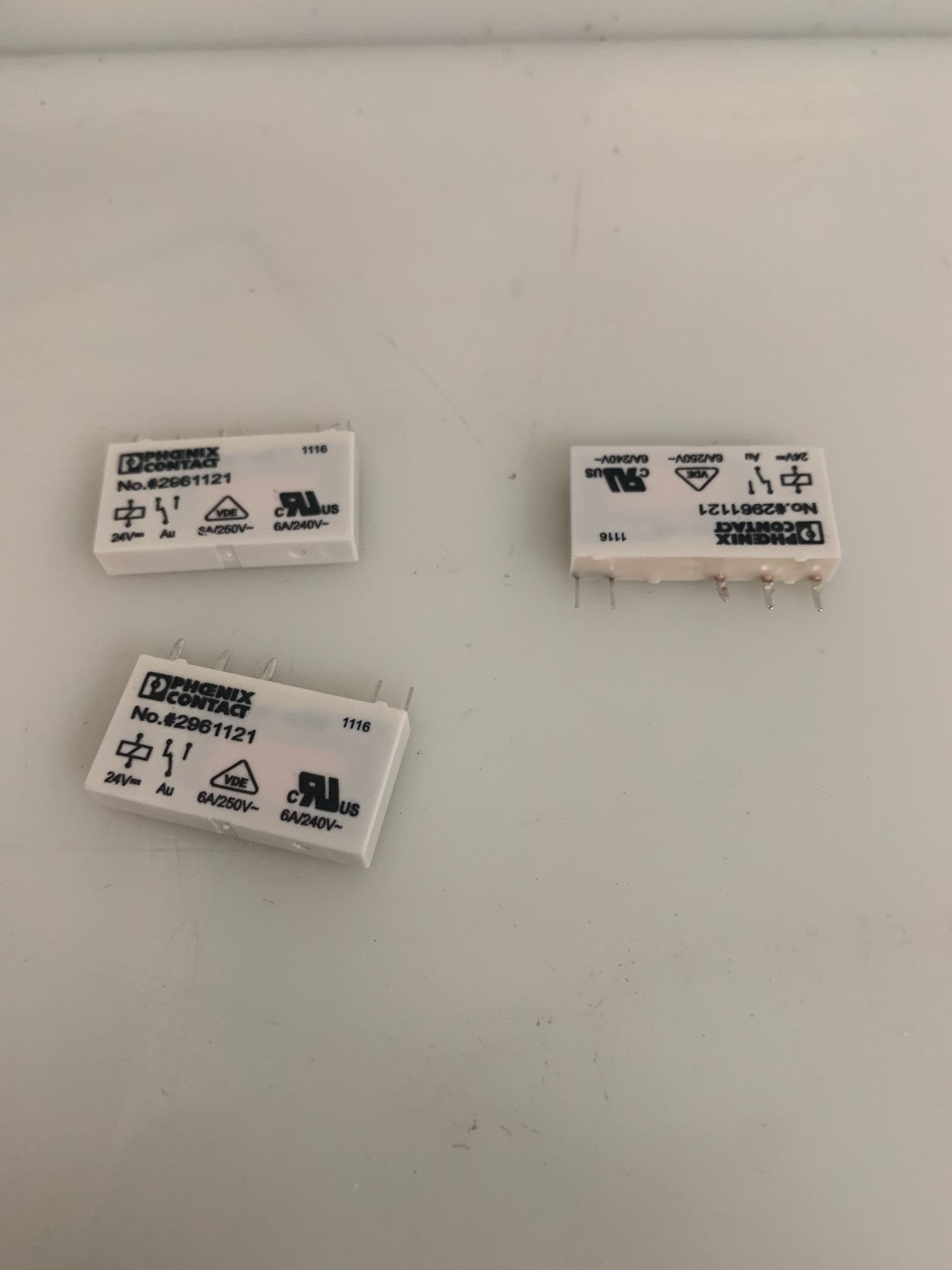 LOT OF 3 PHOENIX CONTACT 2961121 RELAY