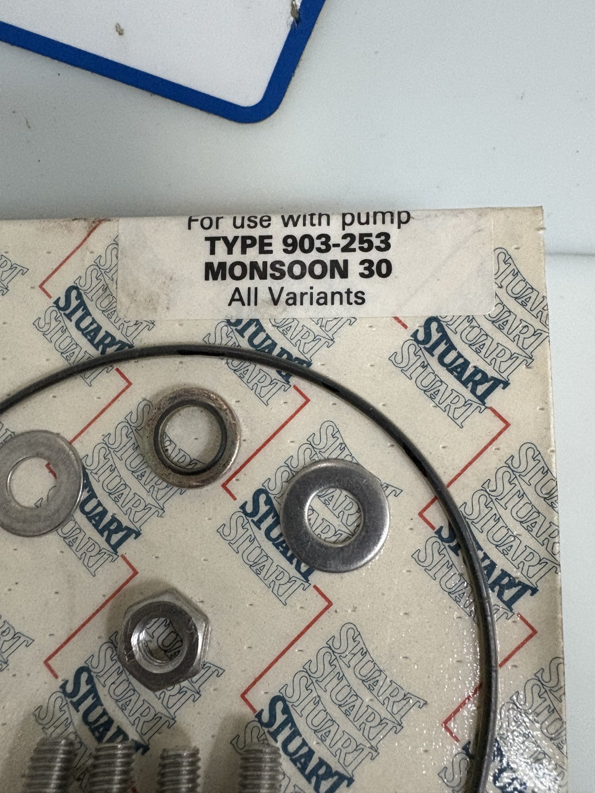 STUART SERVICE KIT MONSOON 30 TYPE 903-253 #14-50-16360