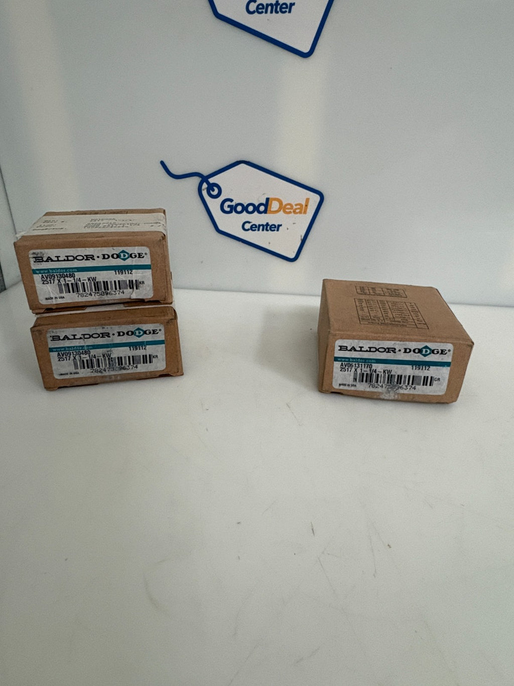 LOT OF 3 BALDOR DODGE TAPER LOCK BUSHING #1191120