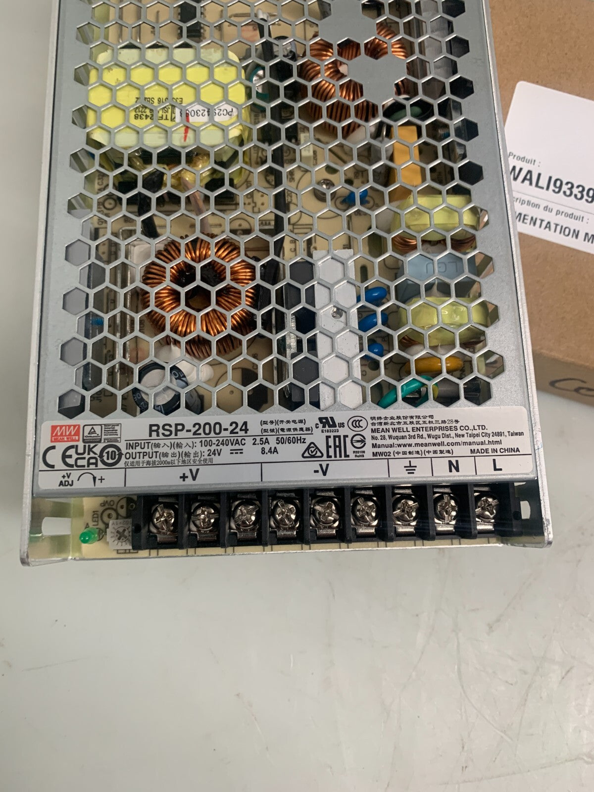 MEAN WELL (MW) RSP-200-24  Power Supply (NEW)1