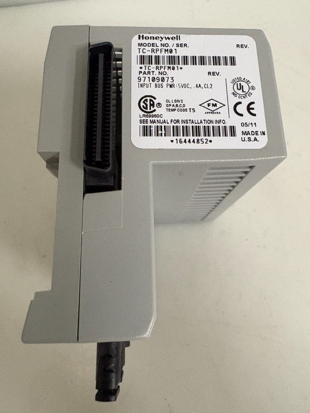 HONEYWELL CONTROLNET FIBER MODULE TC-RPFM01 #97109073