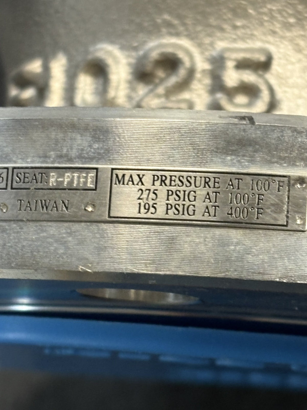 QUADRANT VALVE S.STEEL 4" MANUAL E 1025 NACE F1RSSRGLH1F4007
