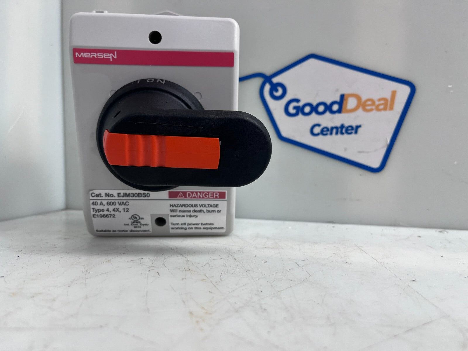 MERSEN EJM30BS0 Enclosed Disconnect Switch E63822