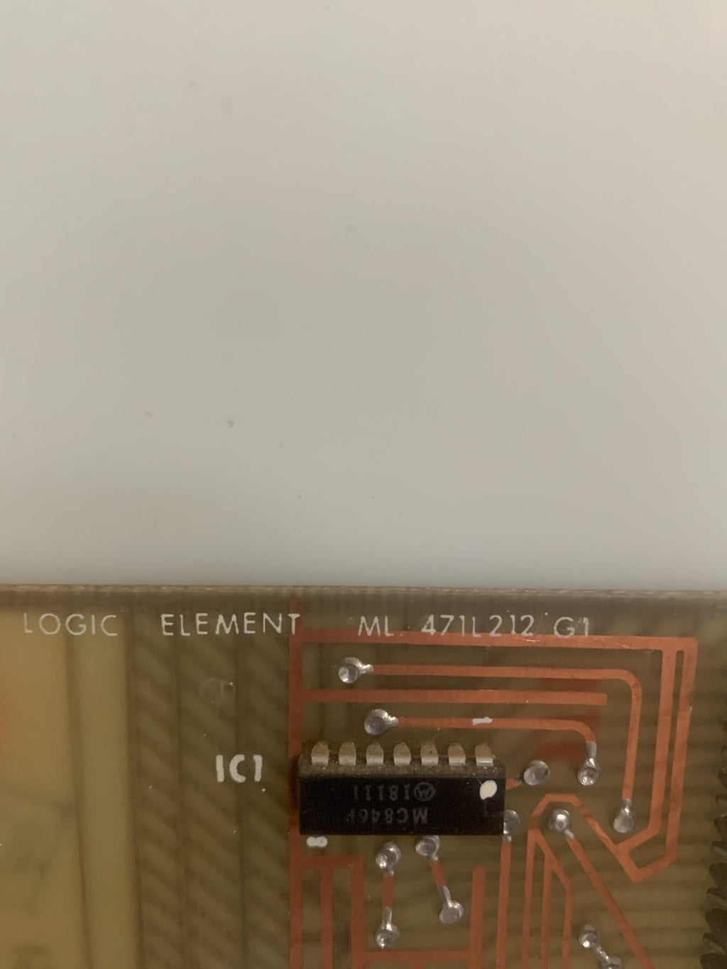 GENERAL ELECTRIC LOGIC ELEMENT ML 471L212 G1
