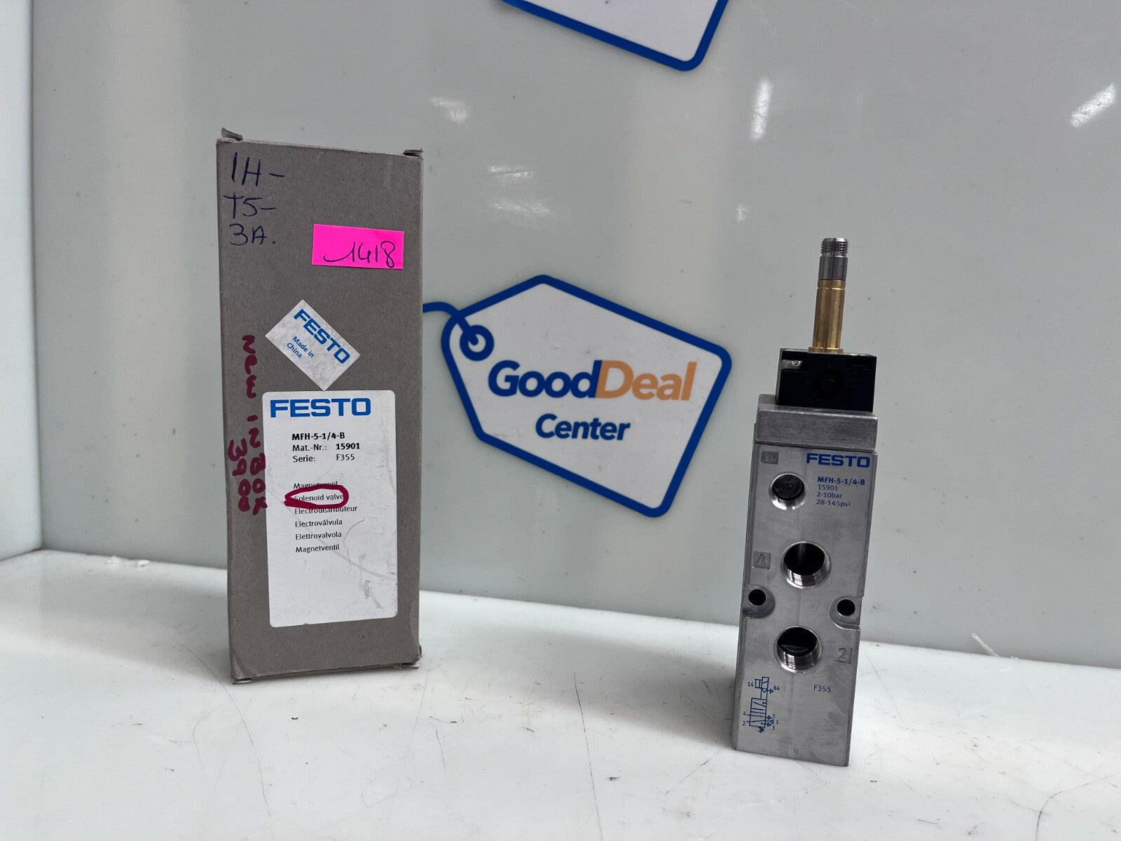 FESTO MFH-5-1/4-B 15901 Solenoid Valve