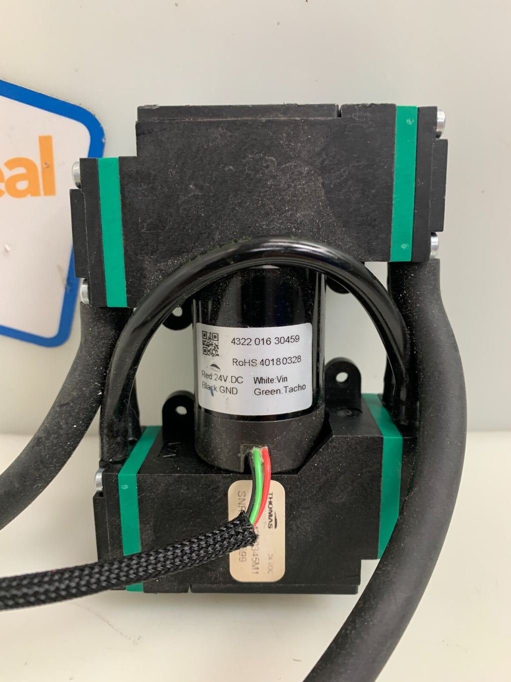 THOMAS  Diaphragm Vacuum Pump  14200345M2  w/Actuator  432201630459