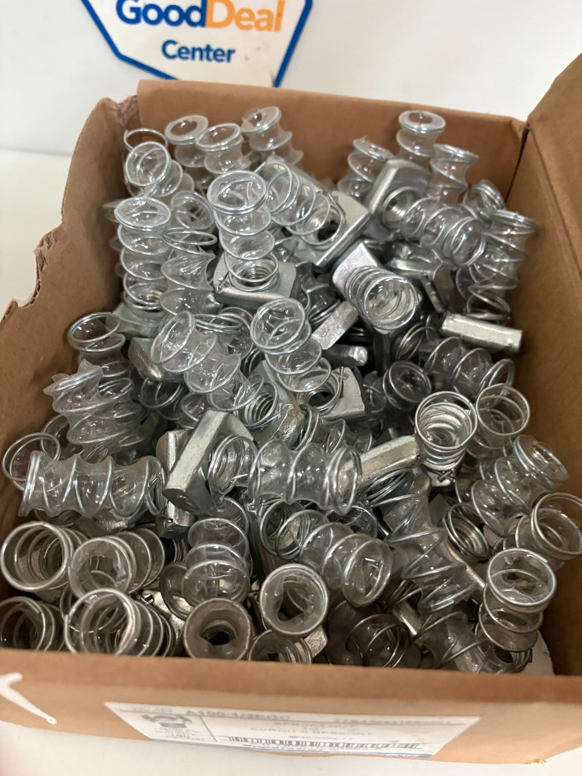 ABB THOMAS & BETTS SUPERSTRUT 1/2 SPRING NUT A 100-1/2 EGC 100 PER BOX3