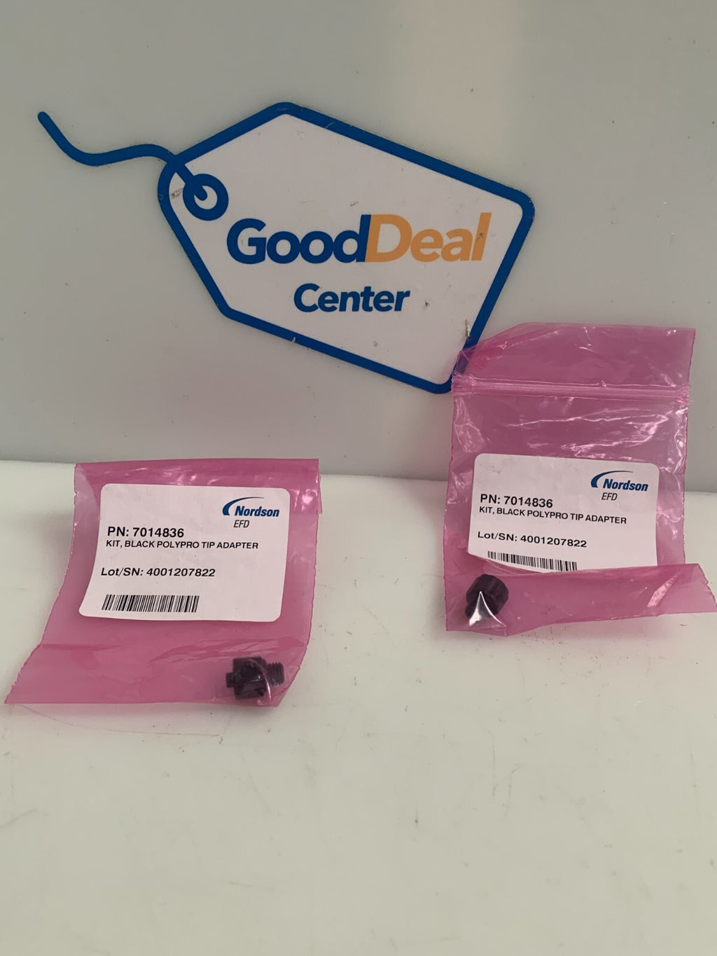 LOT OF 2 NORDSON EFD POLYPRO TIP ADAPTER 70148360