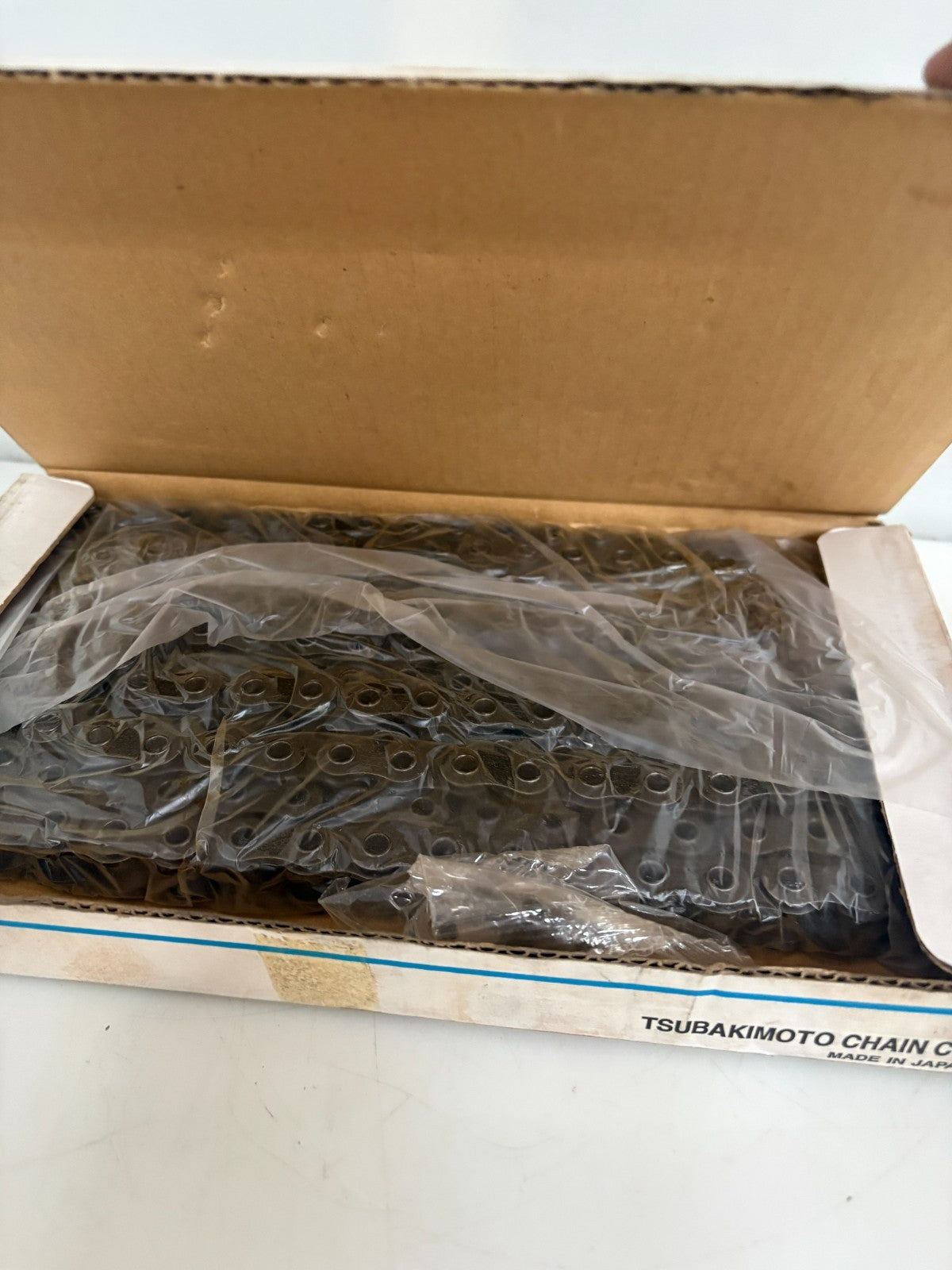 TSUBAKI HOLLOW PIN RS50 ROLLER CHAIN 10FT 1