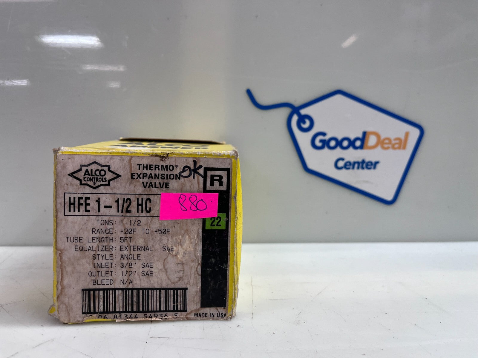 ALCO Controls HFE 1-1/2 FC  Thermal Expansion Valve