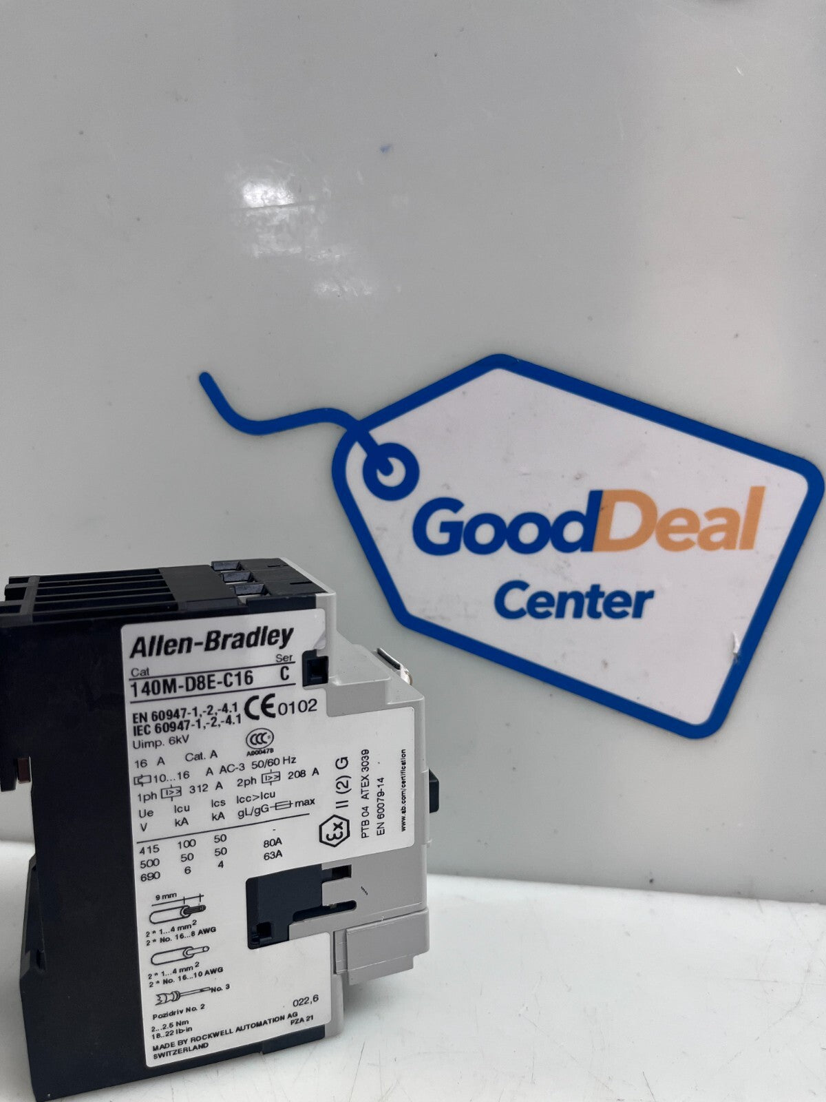 ALLEN-BRADLEY  140M-D8E-C16 Circuit Breaker Serie C1