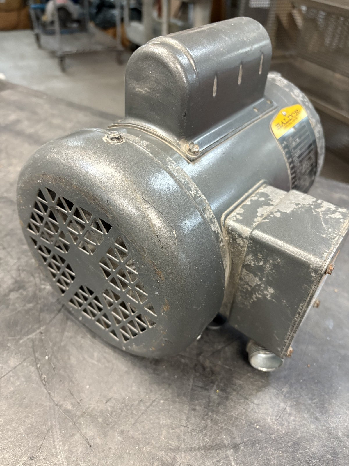BALDOR MOTOR .5 HP 1140 RPM #L3505 SPEC 35J383-1563