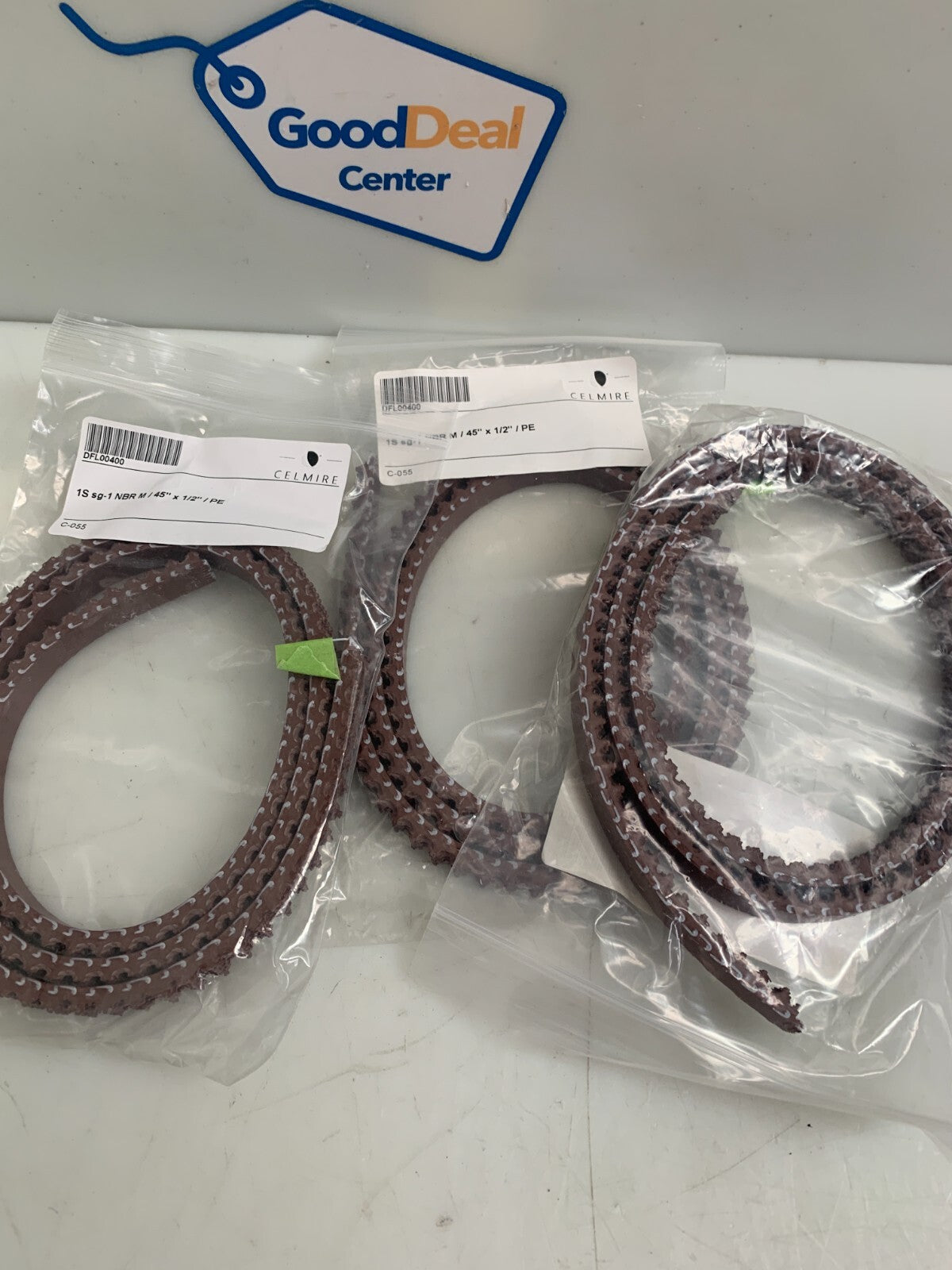 Lot of 3 Celmire 1S sg-1 NBR M/45"x1/2" C-055