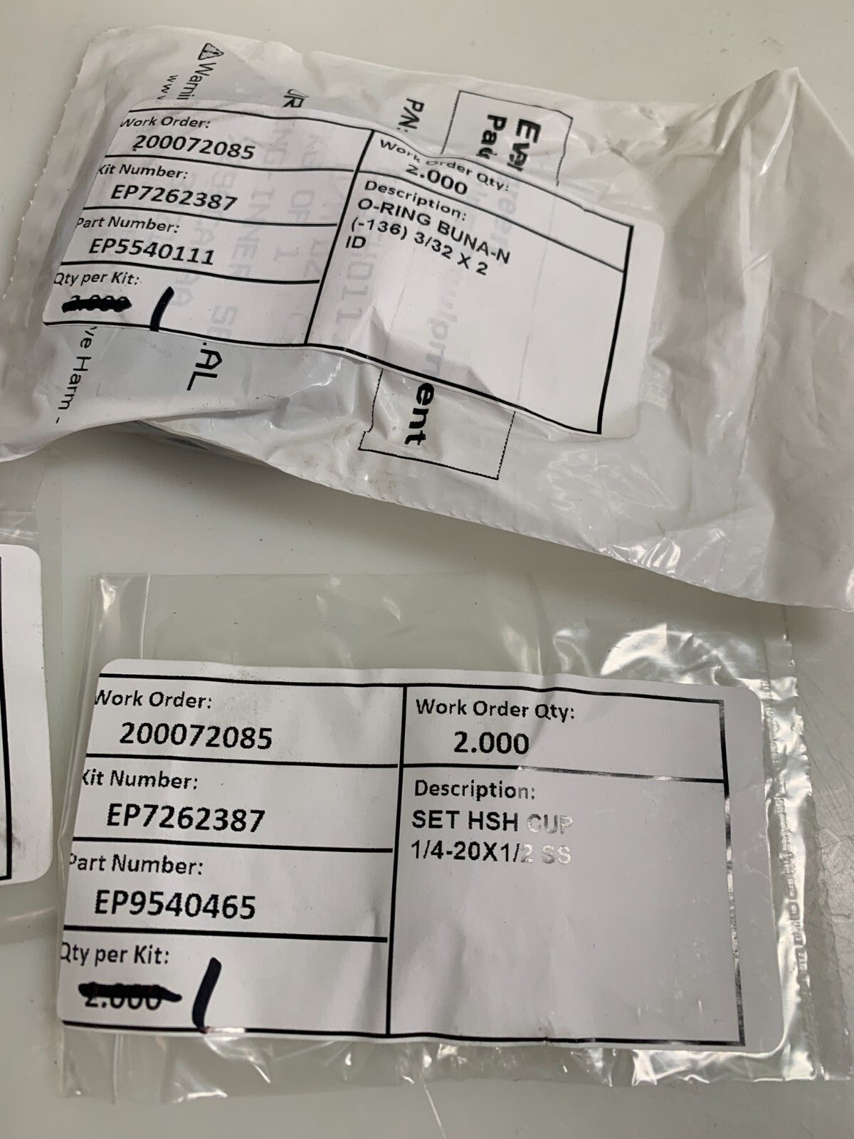 EVERGREEN   Packaging Rotary Water Seal Kit  EP72623874