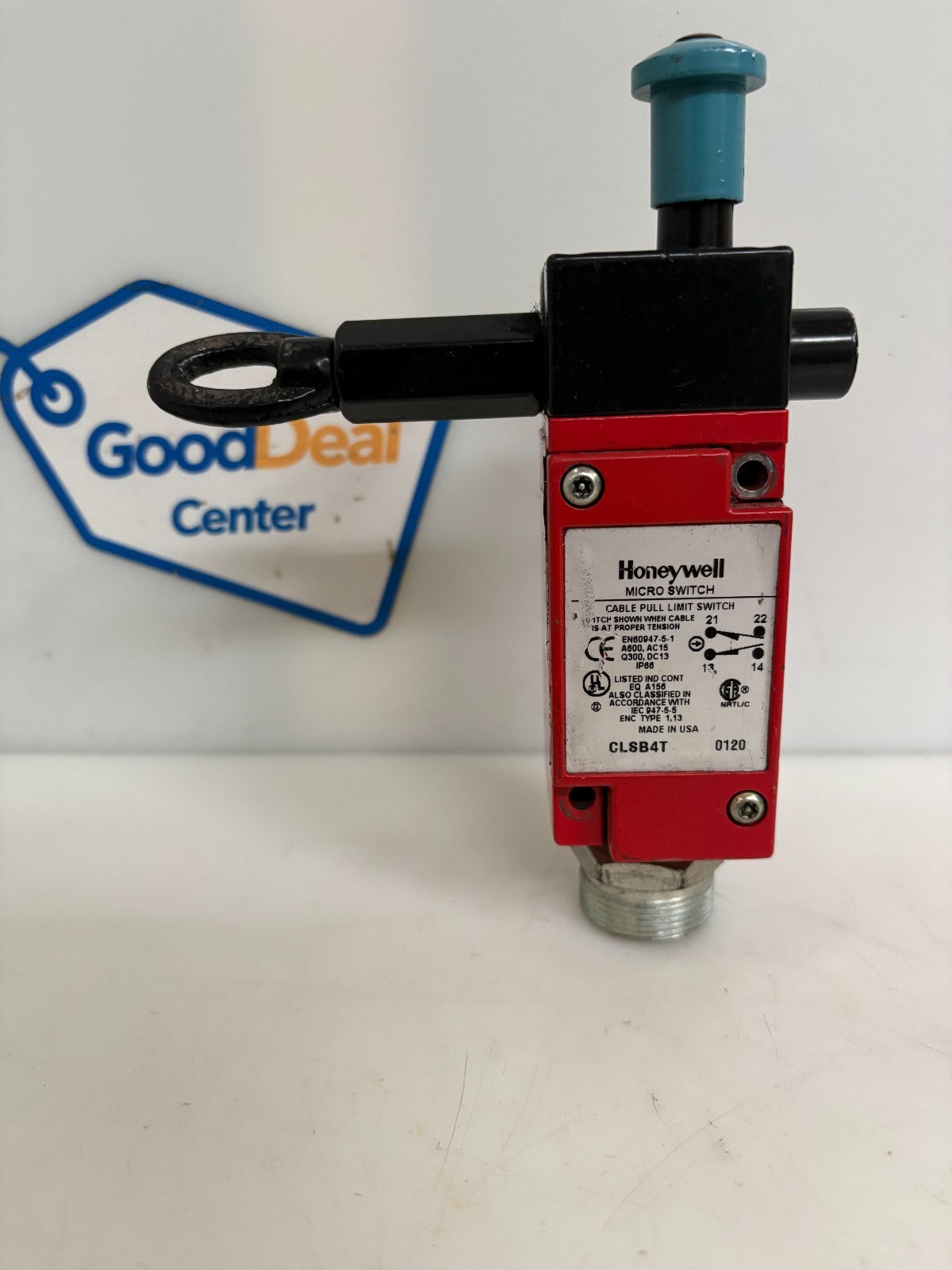 HONEYWELL MICRO SWITCH CABLE PULL LIMIT SWITCH CL8B4T