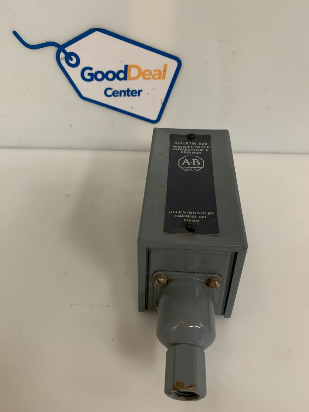 ALLEN BRADLEY PRESSURE CONTROL 836-C7A