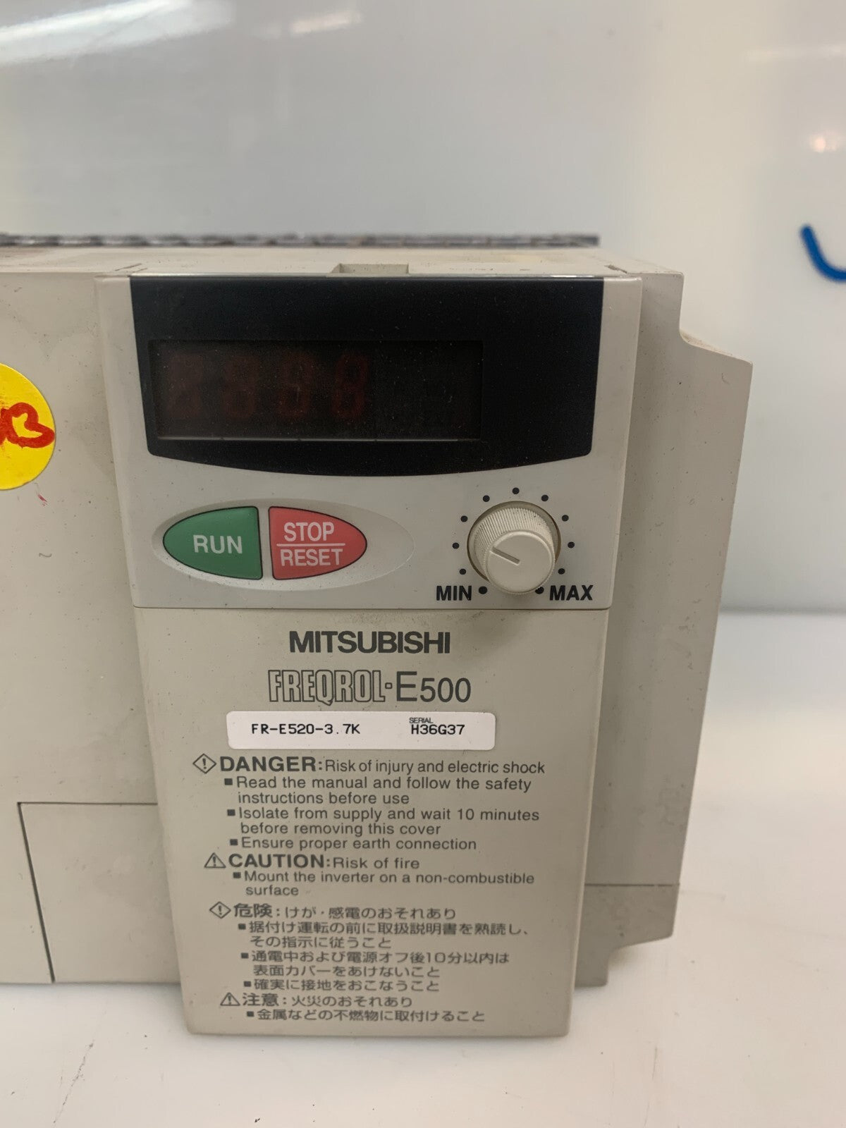 Mitsubishi Frequol E500 Inverter FR-E520-3.7K