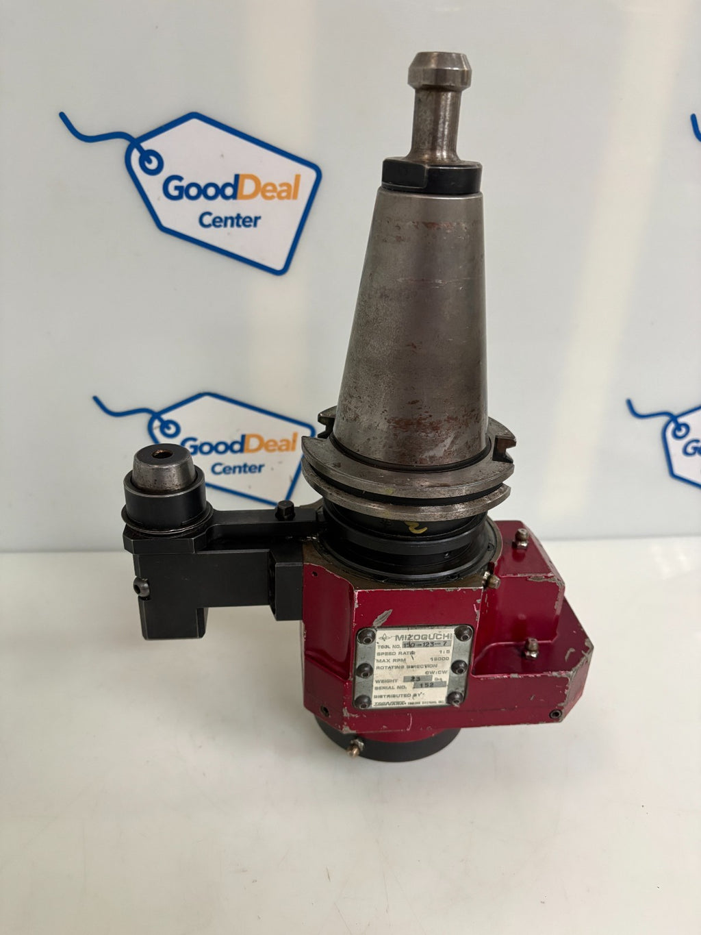 MIZOGUCHI CAT50 SPINDLE SPEEDER 16000 RPM #150-123-7