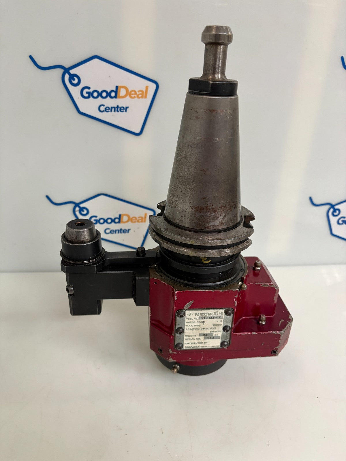 MIZOGUCHI CAT50 SPINDLE SPEEDER 16000 RPM #150-123-7