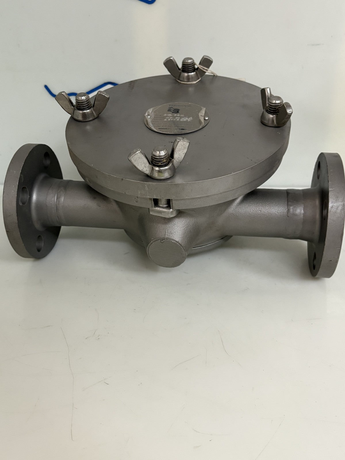 BADGER METER OSCILLATING WATER FLOW METER/TRANSMITTER SIZE 1UL TEM MODEL SP FT-1