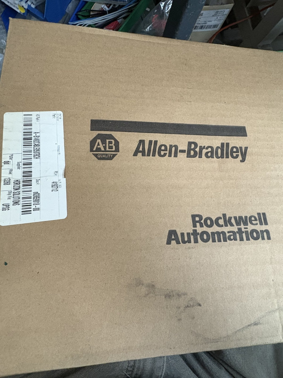 ALLEN BRADLEY I/O MODULE READY CORDSET CABLE 2.5M 1492-CABLE050TBCH C4