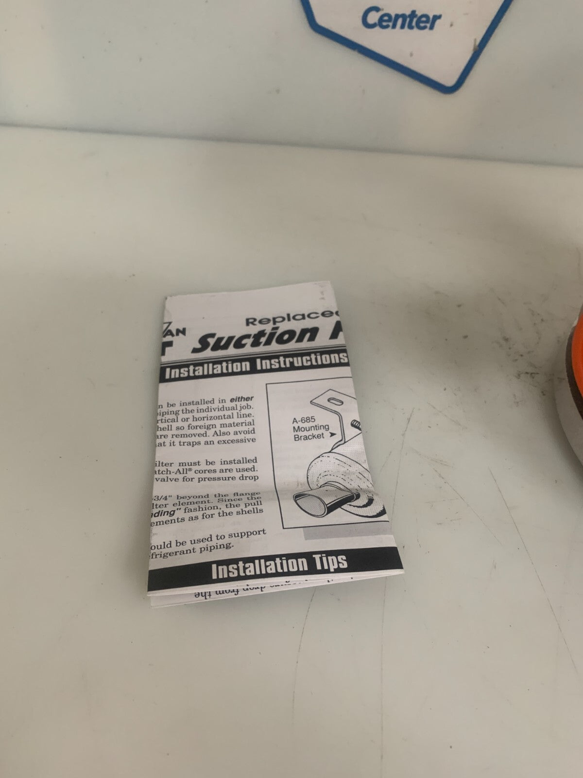 SPORLAN SUCTION FILTER RSF-489-T4
