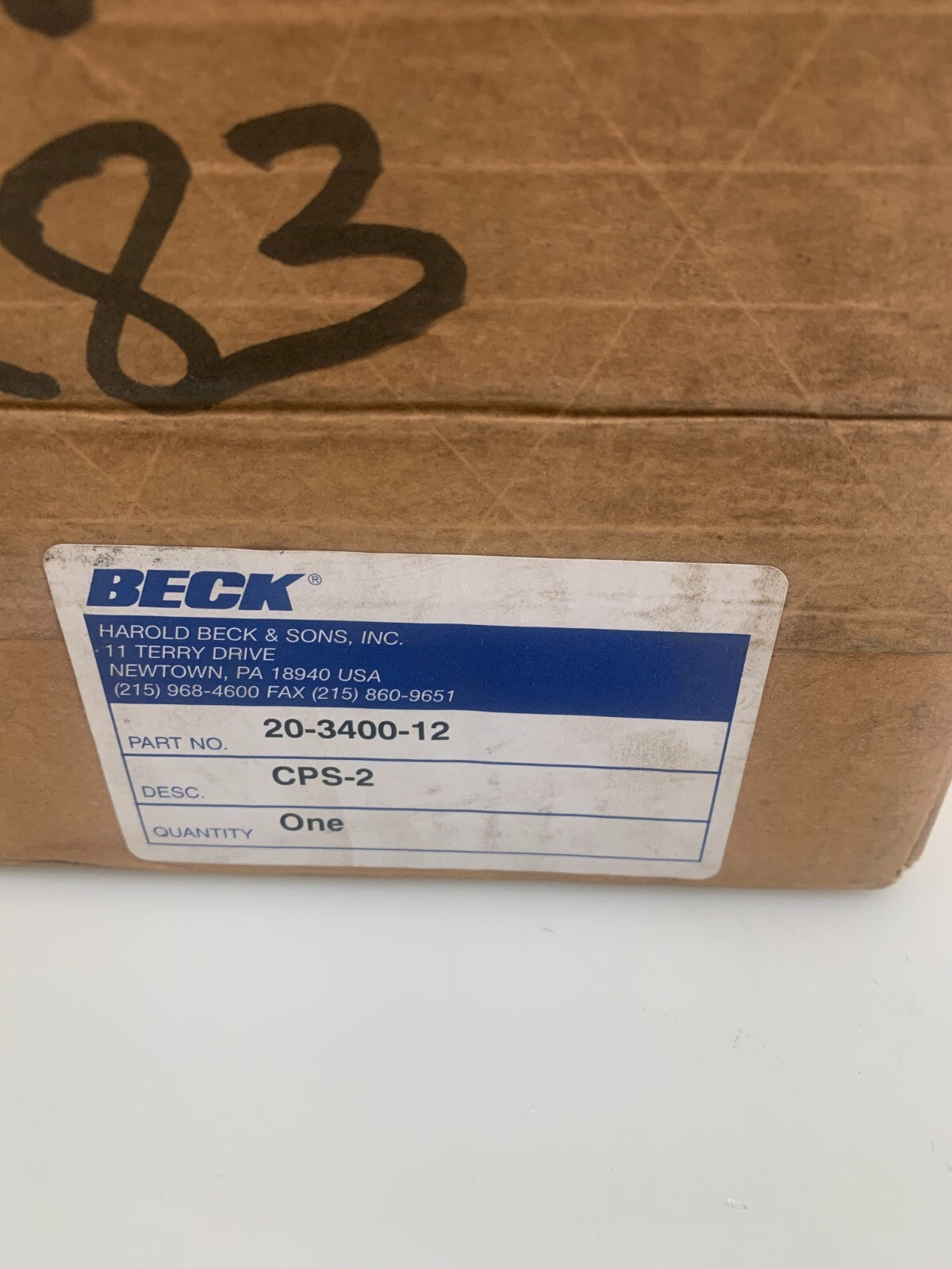 Beck 20-3400-12 Contactless Position Sensor CPS-2 Module