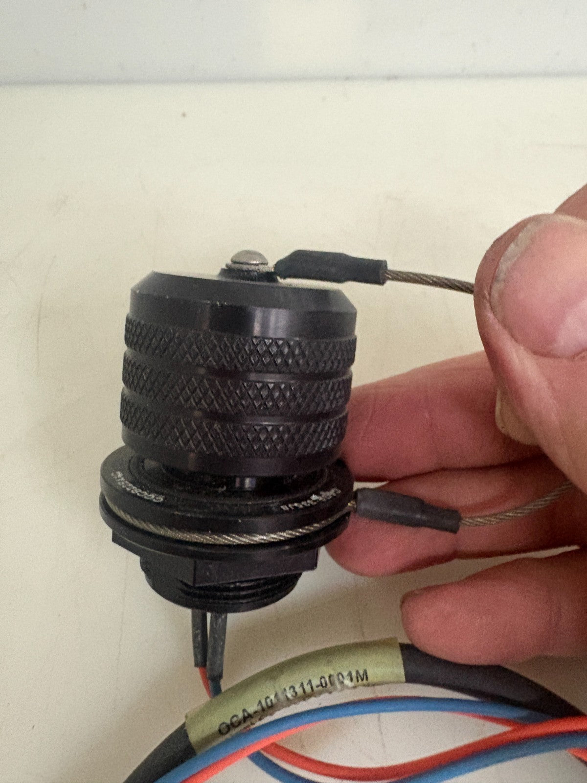 OCC FIBER ELMATE FIBER OPTIC MILITARY CABLE CCCB22B/11C CAGE 335J82