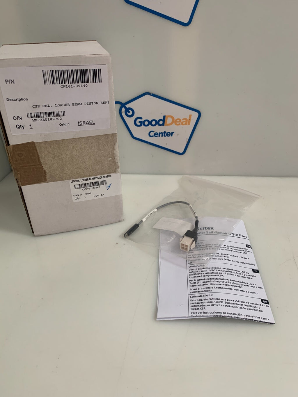 HP SCITEX LOADER BEAM PISTON SENSOR CW161-09140 (NEW IN BOX)0