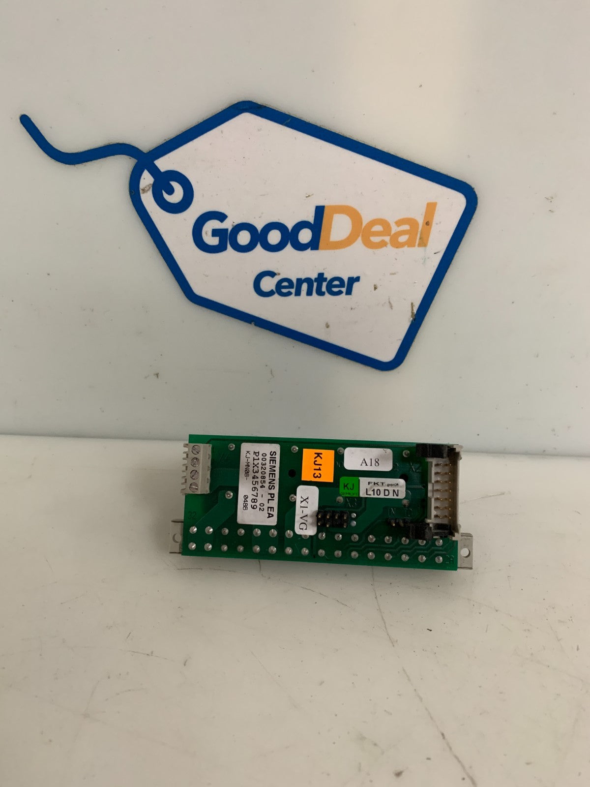 SIEMENS BACKPLANE SERVO INSERT 00320854-02