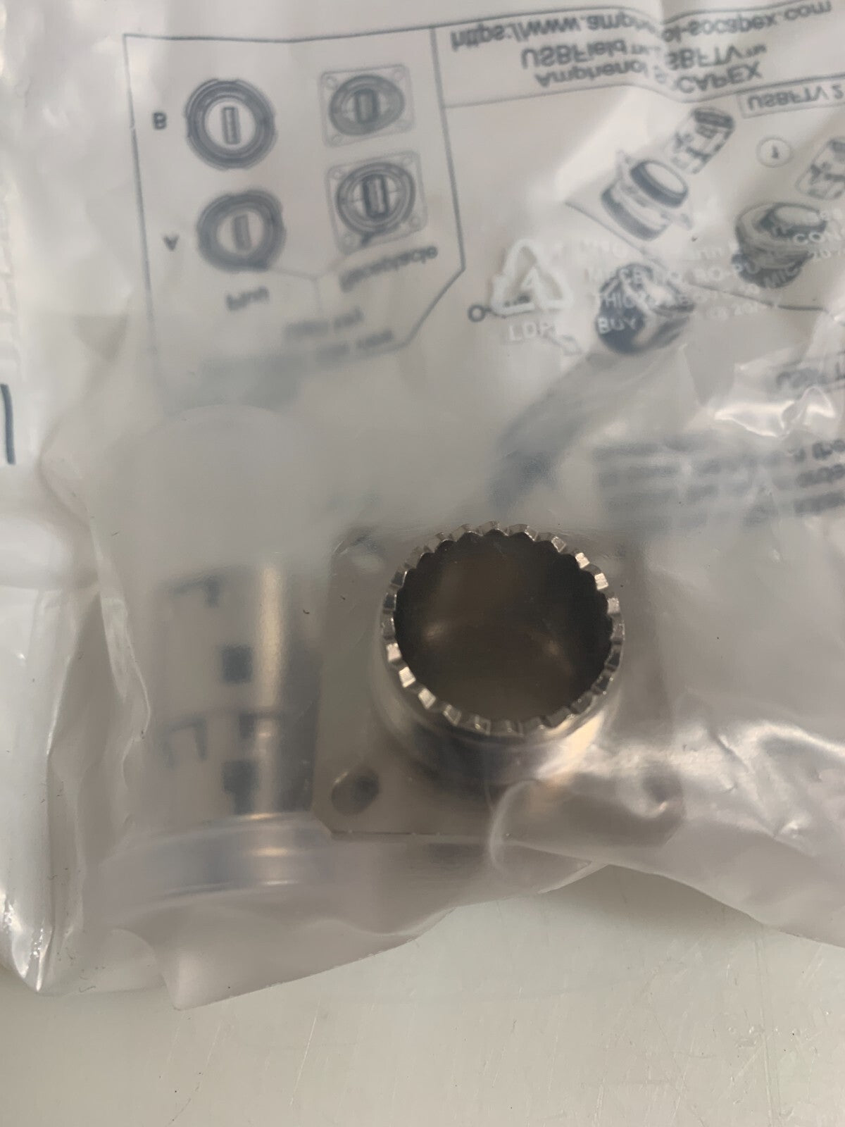 LOT OF 3 AMPHENOL SOCAPEX USB FIELD 40682-USBFTV (NEW IN BAG)