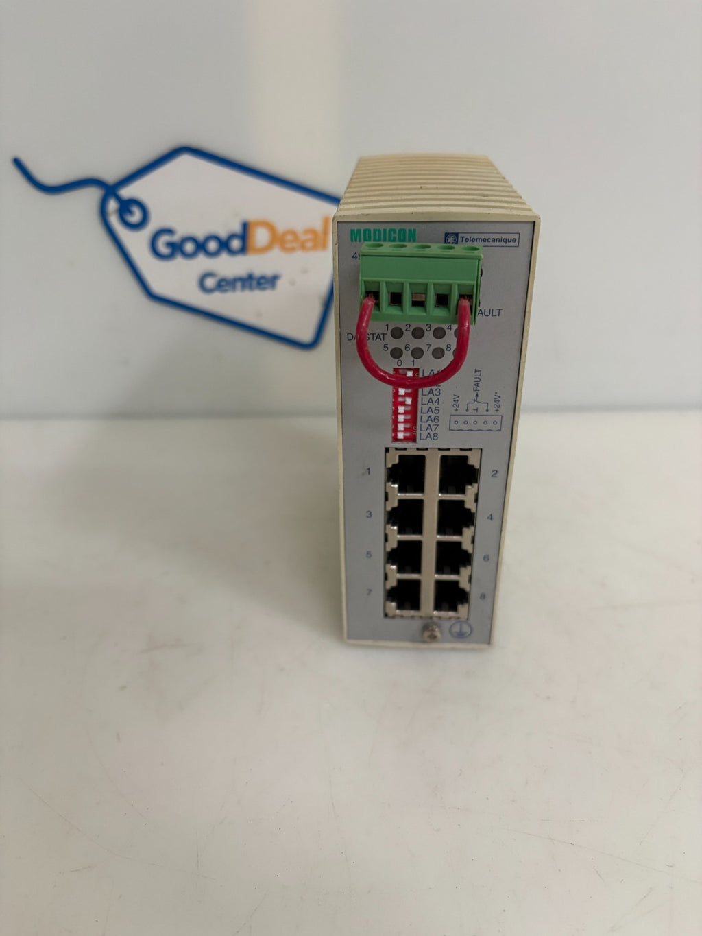 SCHNEIDER ETHERNET CONNEXIUM 8TX 10/100 SWITCH 499NES18100