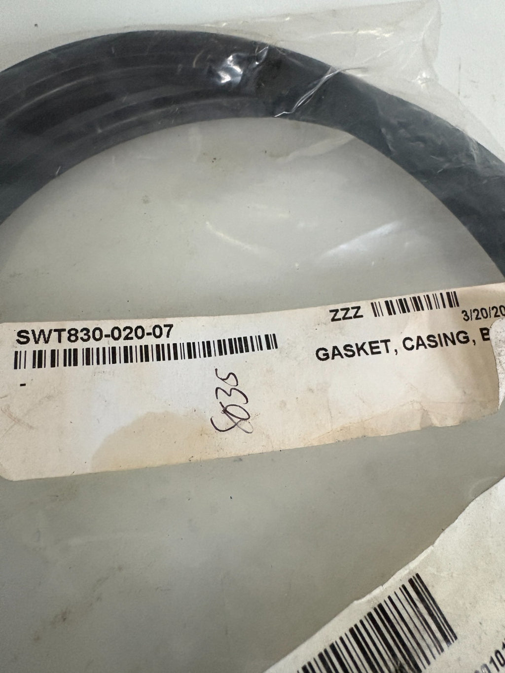 LOT OF 2 JBT GASKET CASING BUNA SWT830-020-071