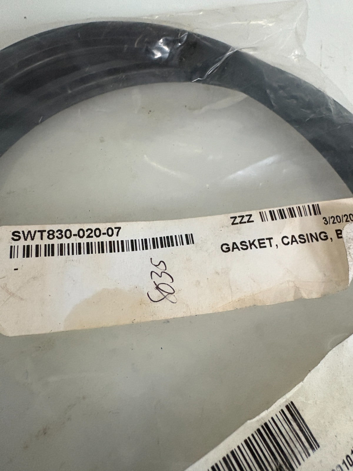LOT OF 2 JBT GASKET CASING BUNA SWT830-020-071