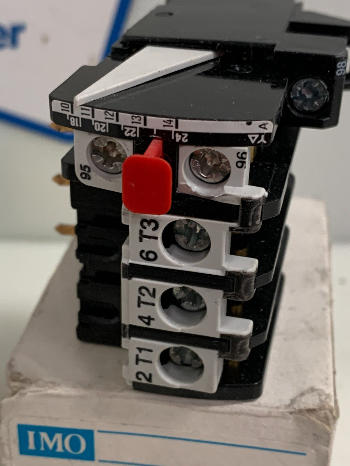 LOT OF 3 IMO THERMAL OVERLOAD RELAY 10-14 A