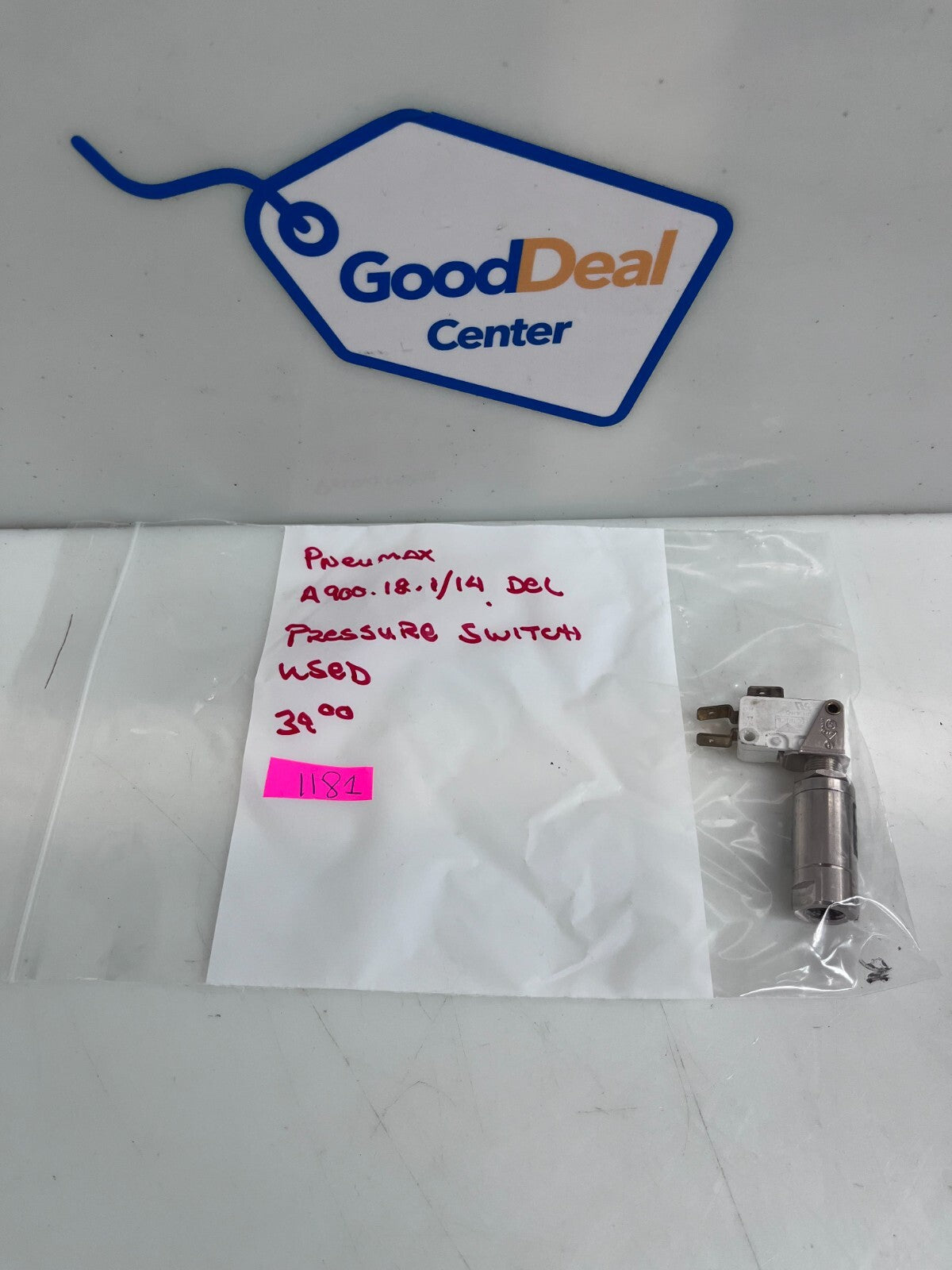 PNEUMAX 900.18.1/1-4 / 90018114 Pressure Switch