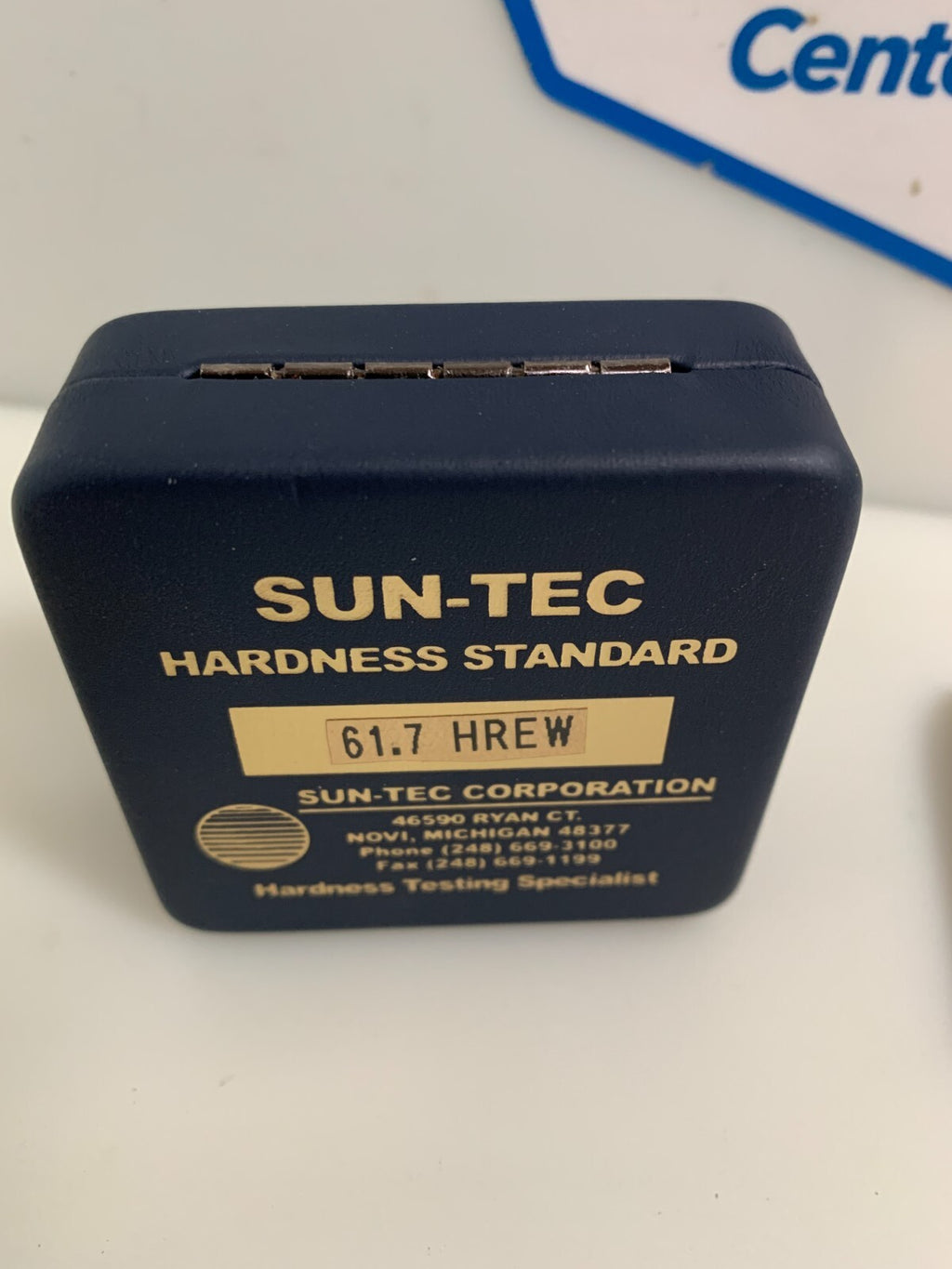 SUNTEC HARDNESS STANDARD BLOCK 61.7 HREW