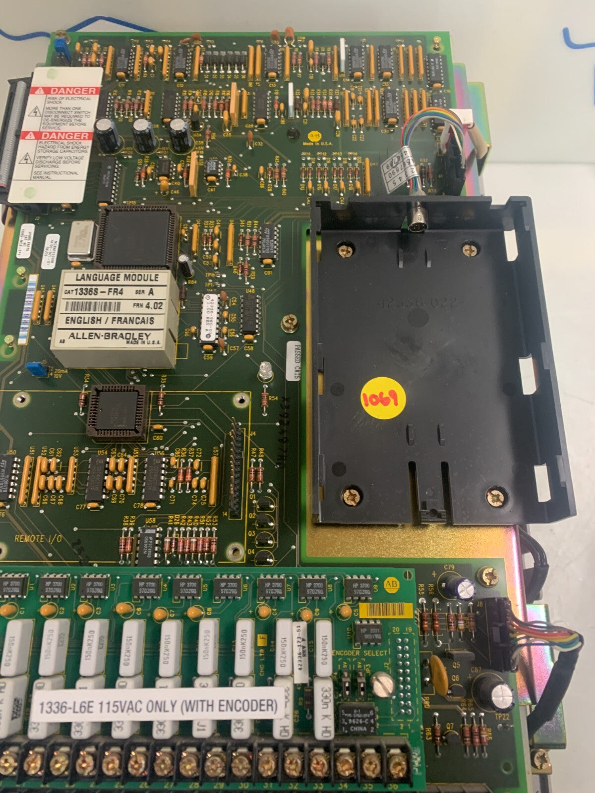 ALLEN BRADLEY 1336 PLUS SENSORLESS DRIVE 1336S-C015-AN-FR4 SER C