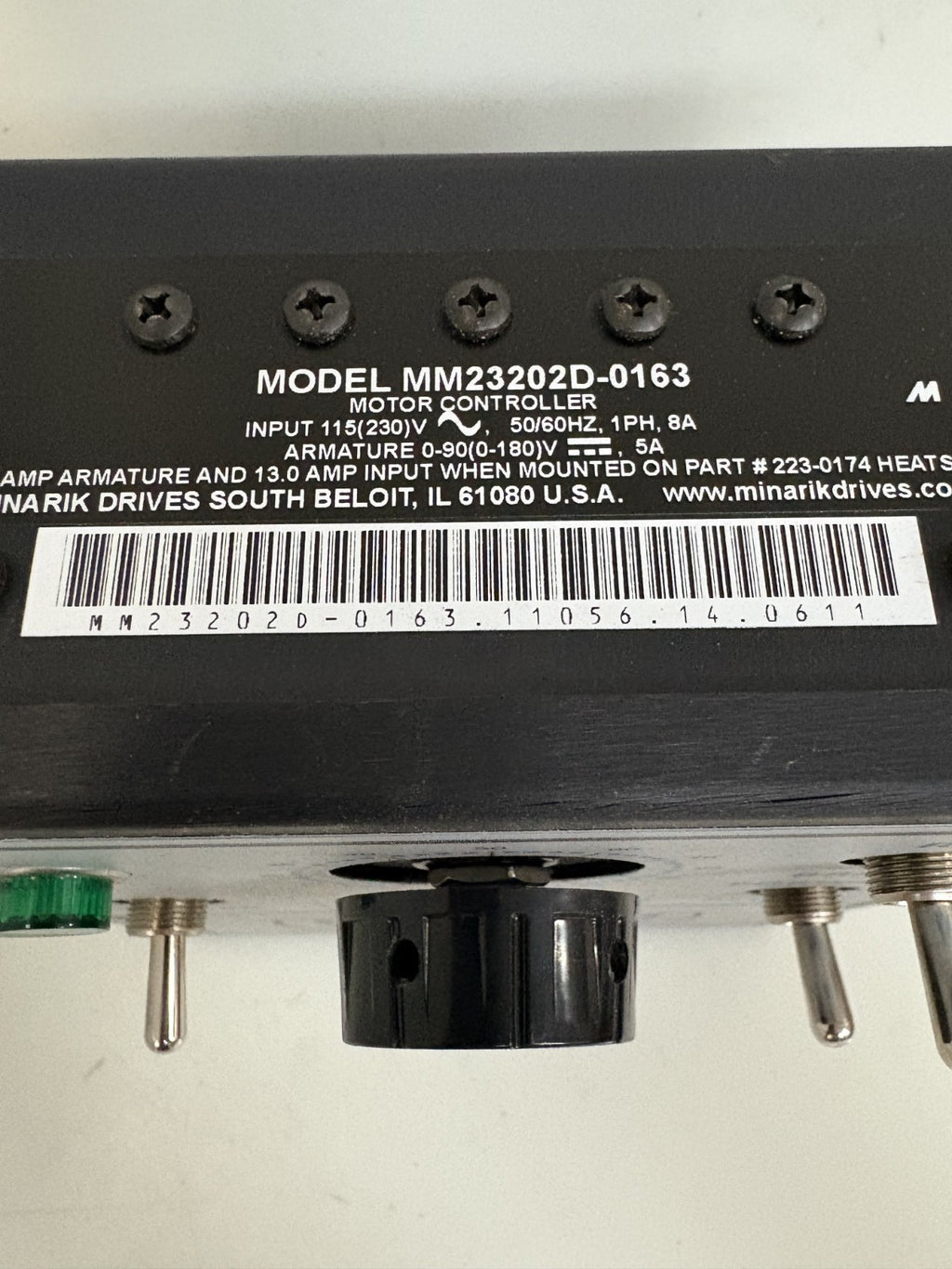 LEESON SPEED MASTER MOTOR CONTROL MM23202D-01632