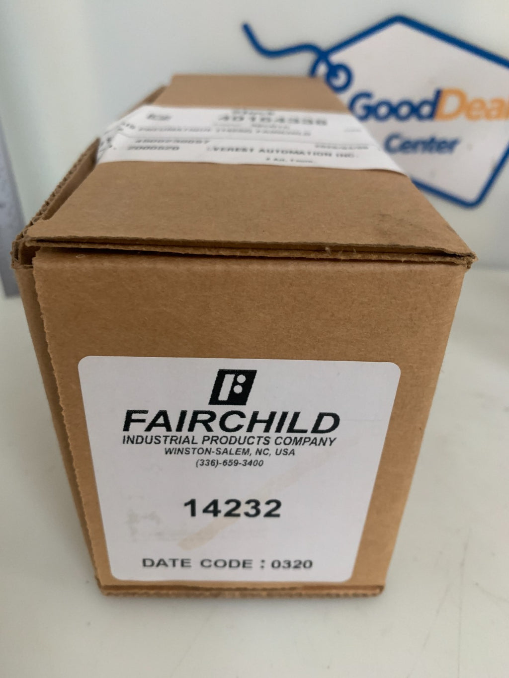 FAIRCHILD PNEUMATIC POSITIVE/NEGATIVE BIASING RELAY 14232