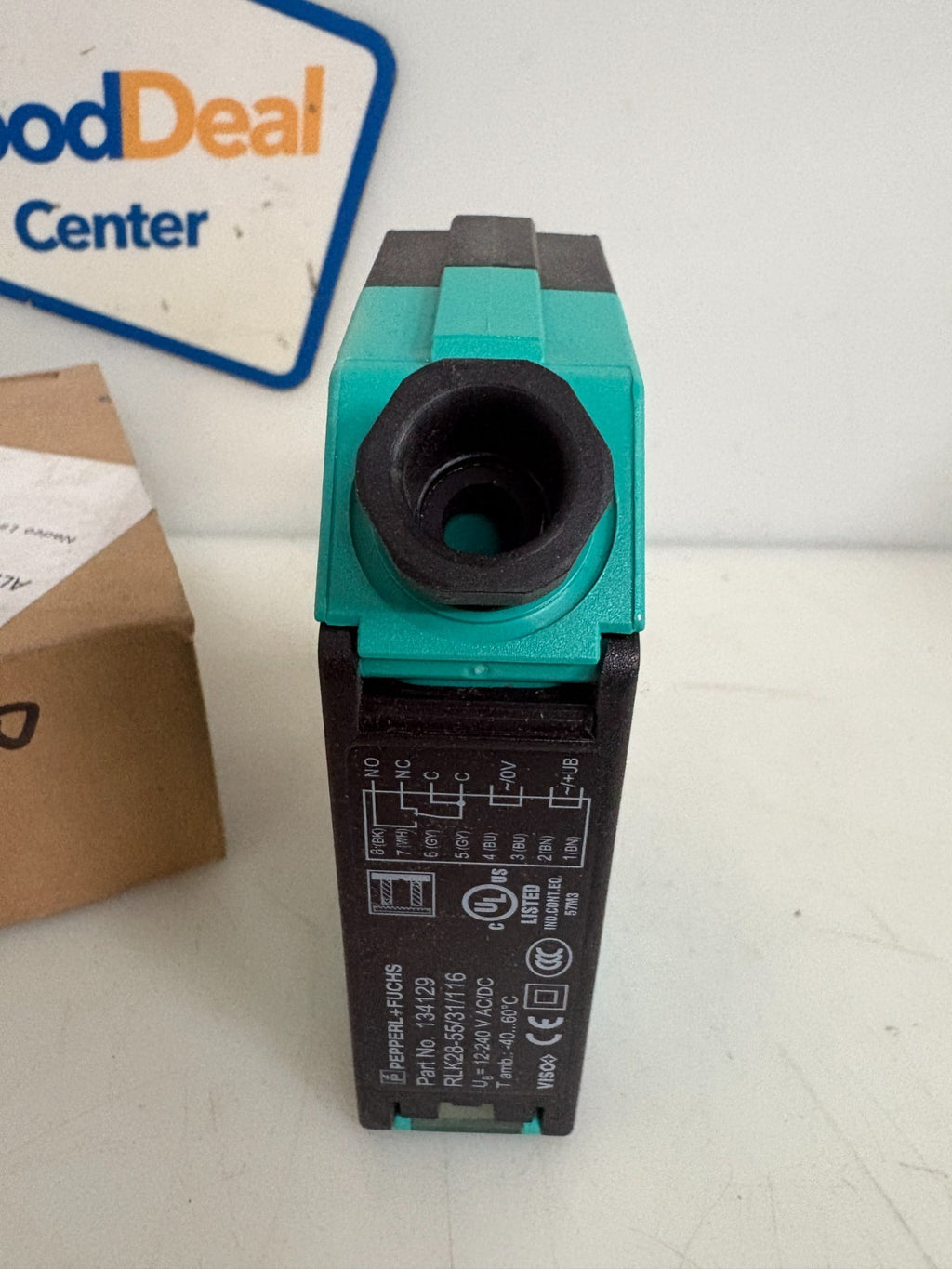 PEPPERL + FUCHS PHOTOELECTRIC SENSOR RLK28-55/31/1161