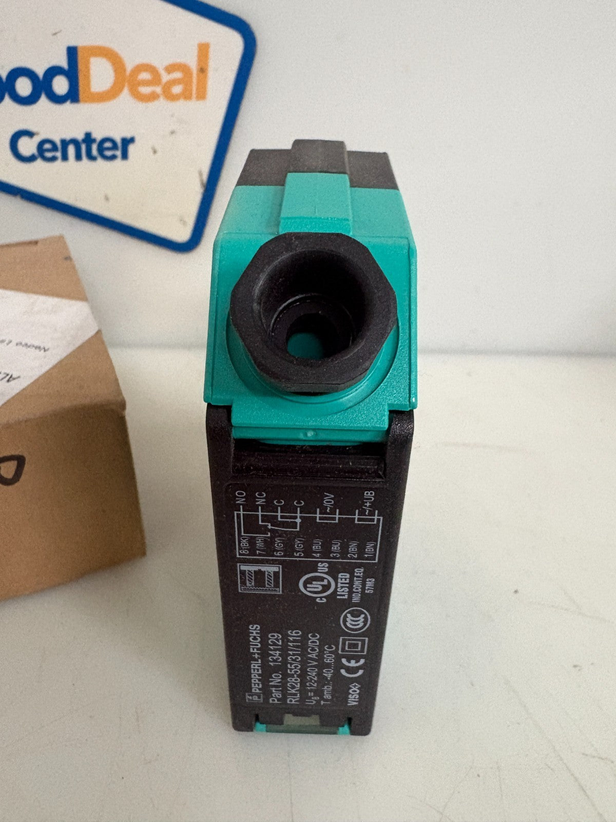PEPPERL + FUCHS PHOTOELECTRIC SENSOR RLK28-55/31/1161