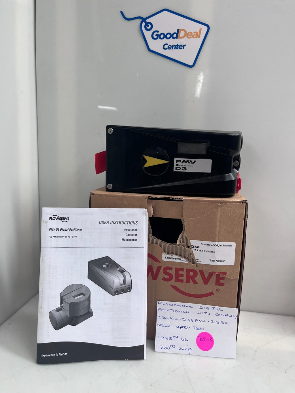 FLOWSERVE D3XNU-D36PVA-Z5SX Digital Positioner with Display5