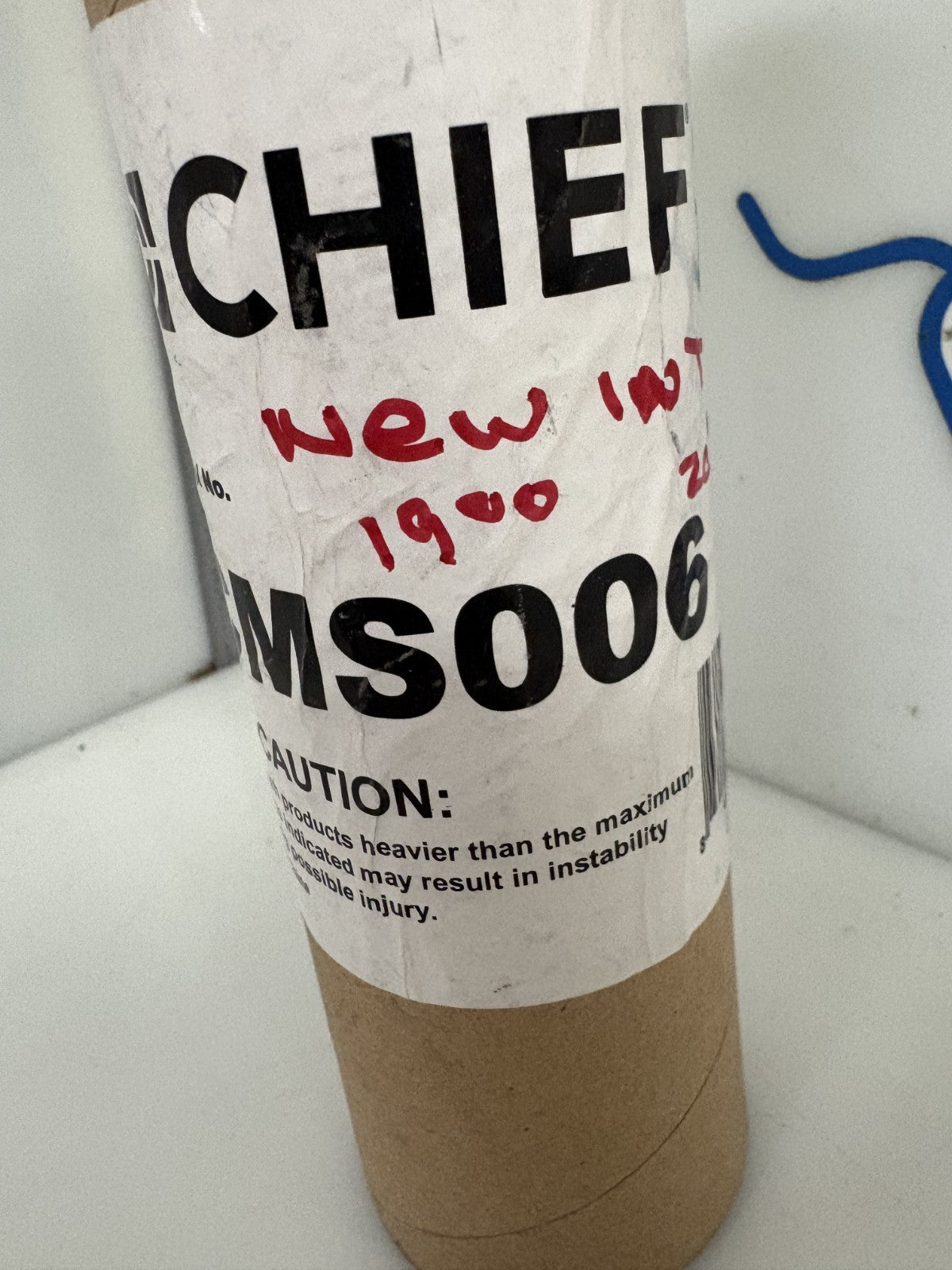 CHIEF 6" EXTENSION COLUMN CMS006